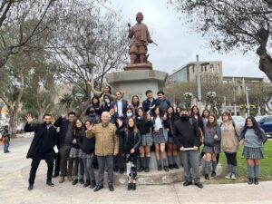 Estudiantes del Liceo José Antonio Carvajal participan en ciclo de talleres sobre turismo