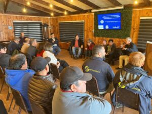 Pescadores artesanales fortalecen capacidades para persificar cultivos en áreas de manejo gracias a programa PDT