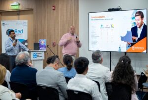 Encuentro colaborativo reunió a pymes locales y empresas tecnológicas en el Puerto San Antonio